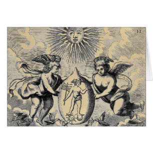 Cartão Ovo de Mercurius