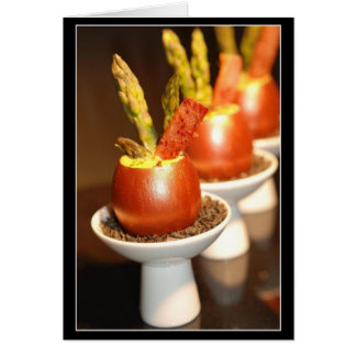 Cartão Ovos de cobre rico