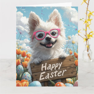 Cartão Ovos de Páscoa Eskimo Americanos