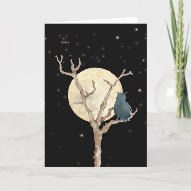 Cartão Owl (Frente)