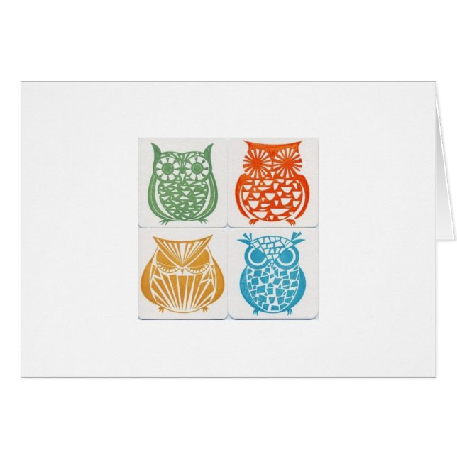 Cartão owl5 (Frente Horizontal)