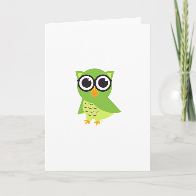 Cartão Owl Card (Frente)