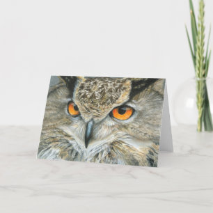 Cartão Owl Greeting Card - Blank