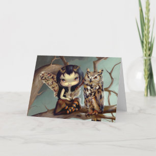 Cartão "Owlyn" Greeting Card