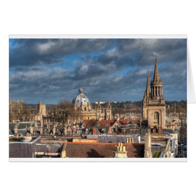 Cartão Oxford Skyline (Frente Horizontal)