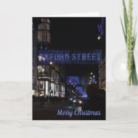 Oxford Street London Reino Unido Festivos Christma