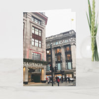 Oxford Street London Reino Unido Festivos Christma