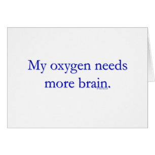 Cartão Oxy Brain
