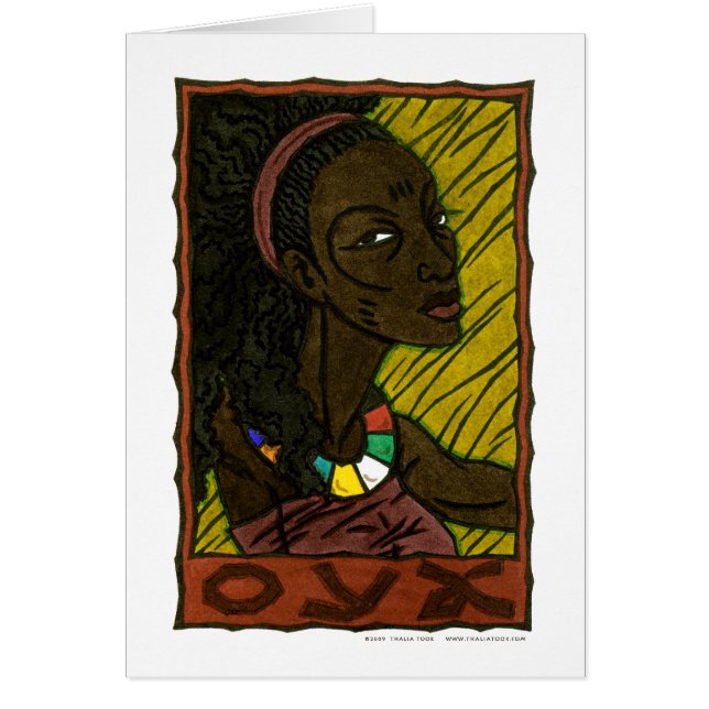 Cartão Oya (Frente)