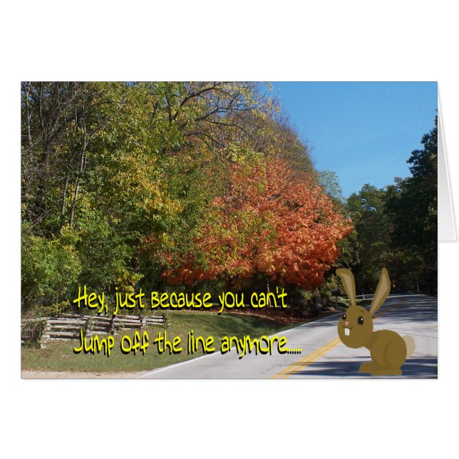 Cartão OzarkCntryHwy-personalize (Frente Horizontal)