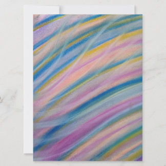 Cartão P6 Unique Colorful Abstract Art