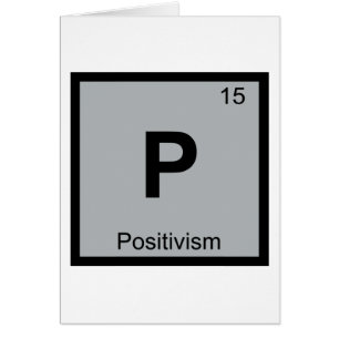 Cartão P - Filosofia Positivista Química Tabela Periódica