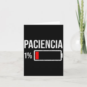 Cartão Paciência 1 Paciência Em 1 Bateria Baixa Humor Div