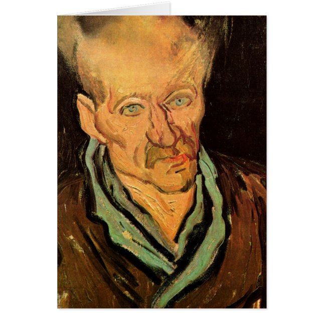 Cartão Paciente no Hospital Santo-Paul por Vincent van Go (Frente)