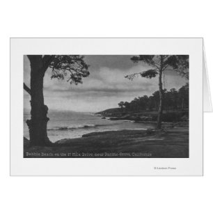 Cartão Pacific Grove, CA - Pebble Beach no 17 Mile Driv