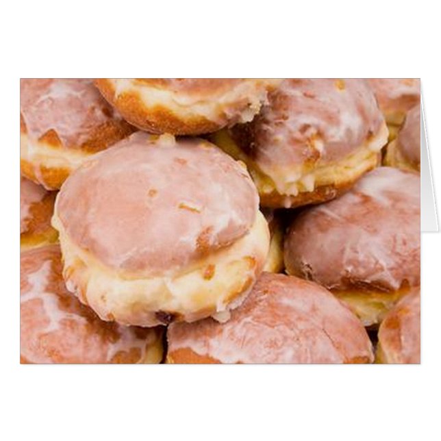 Cartão Paczki um original de Michigan (Frente Horizontal)