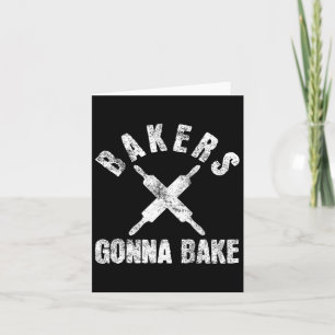 Cartão Padaria Baking Baker