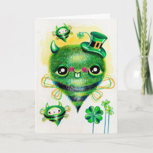 Cartão Paddy Bug St Patrick's Day Greeting Card