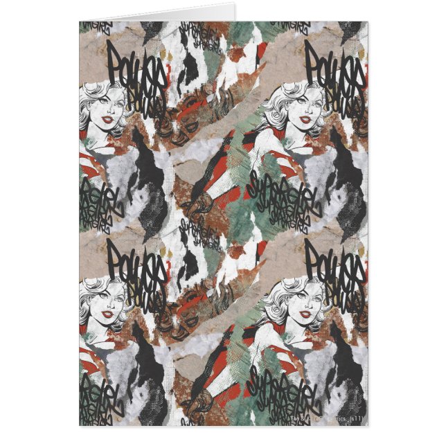 Cartão Padrão 6 da Supergirl Comic Capers (Frente)