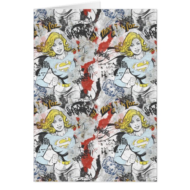 Cartão Padrão 9 da Supergirl Comic Capers (Frente)