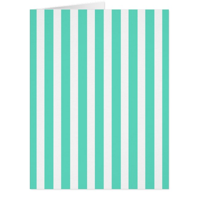 Cartão Padrão Azul Aqua (Frente)