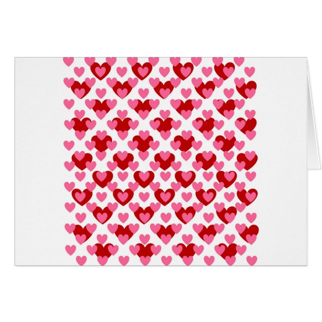 Cartão Padrão cardíaco (Frente Horizontal)