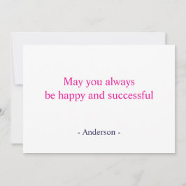 Cartão Padrão Colorido de Gem Sem Olhos