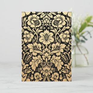 Cartão Padrão Damask 2