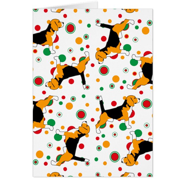 Cartão Padrão de Beagle (Frente)