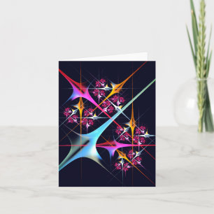 Cartão Padrão de cor de Abstrato de arte moderna, cor-de-