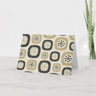 Cartão Padrão de Estrela Explosiva Moderno de Meados do S