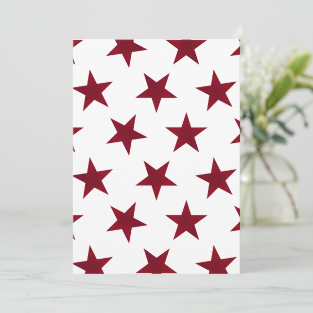 Cartão Padrão de estrelas de ouro 7 (Em pé/Frente)