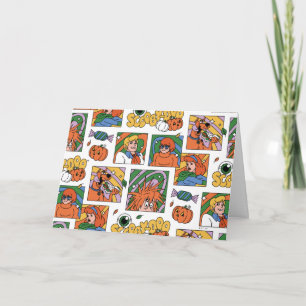 Cartão Padrão de Fotos de Halloween do Scooby-Doo