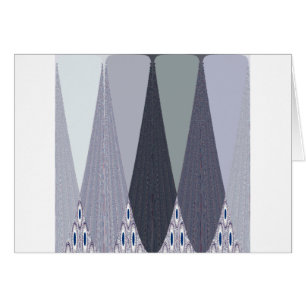 Cartão Padrão de Geometria Tribal