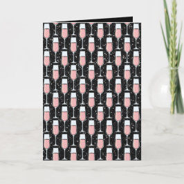 Cartão Padrão de Vinho Rosé