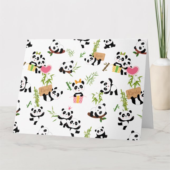 Cartão Padrão do Panda (Frente)