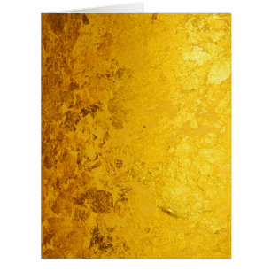 Cartão Padrão DOURADO PURO/folha dourada