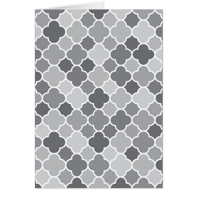 Cartão padrão marroquino (Frente)