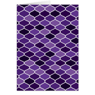 Cartão padrão marroquino