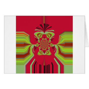 Cartão Padrão Red Hakuna Matata