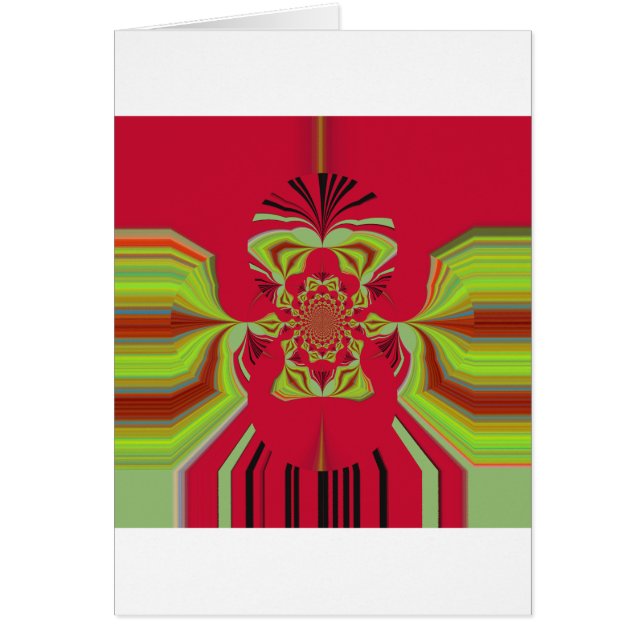 Cartão Padrão Red Hakuna Matata (Frente)