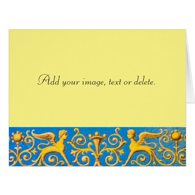 Cartão Padrão romano antigo (Frente horizontal)