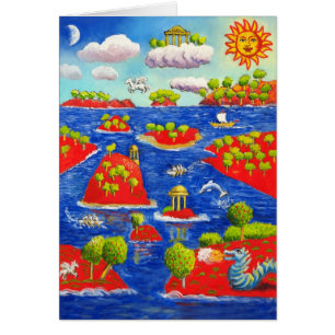 Cartão Padrão Selvagem Mítico