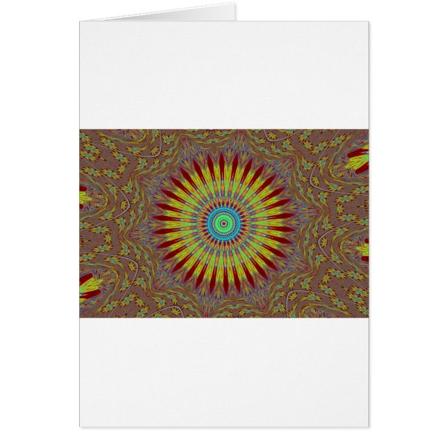 Cartão Padrão tribal africano de tapetes iranianos.jpg (Frente)