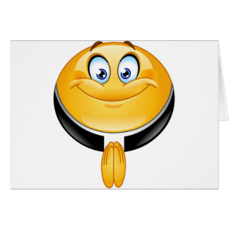 Cartão padre emoji