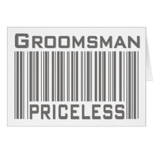 Cartão Padrinho de casamento impagável