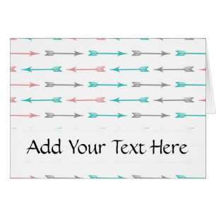 Cartão Padrões De Setas, Setas Coloridas, Seta Com Fenda