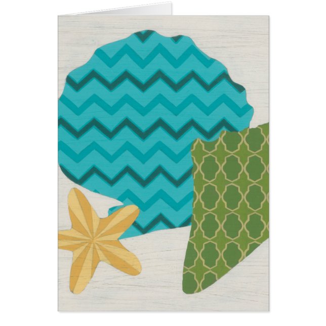 Cartão Padrões de Shell II (Frente)