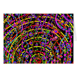 Cartão Padrões do Designer Party