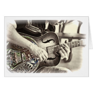 Cartão Pagador da guitarra